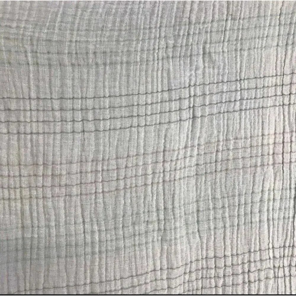 2 Aden + Anais Muslin Swaddle Baby Blankets Pink Aqua Green Gray Stripes Cotton